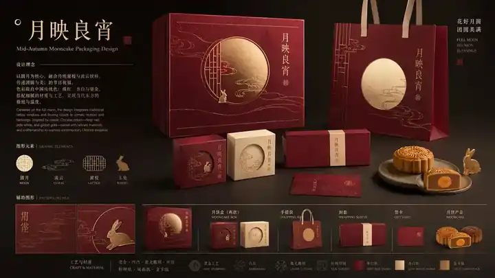 月映良宵月饼礼盒
