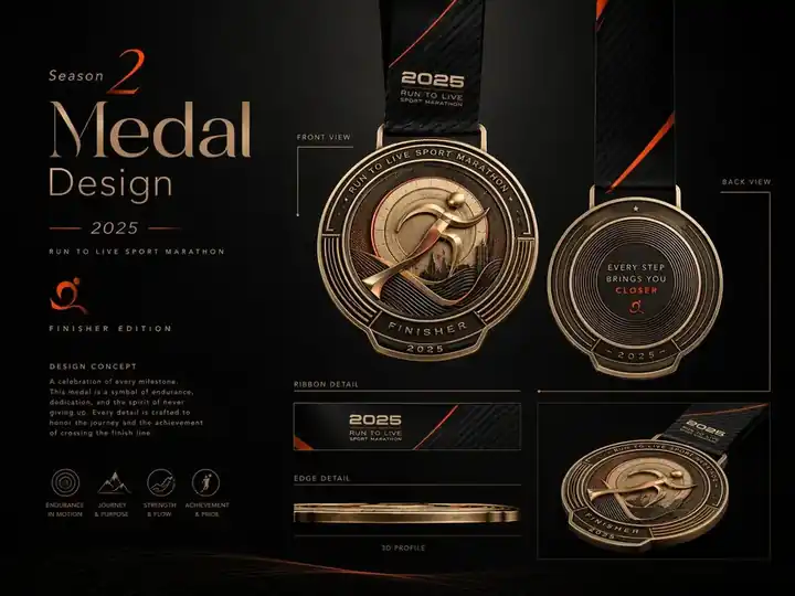奖牌设计图