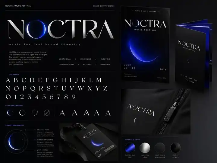 NOCTRA 品牌主视觉